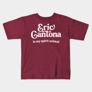 Eric Cantona Is My Spirit Animal  / French Soccer Legend Gift Kids T-Shirt